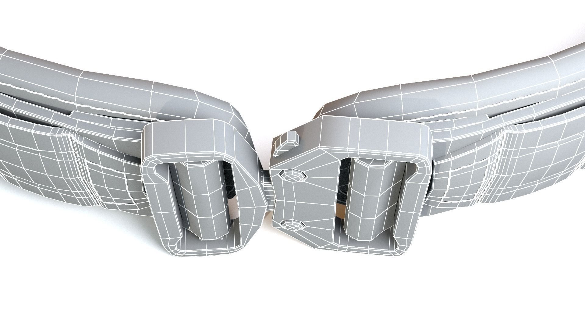  Tactical belt with metal quick release buckle 3D model_13