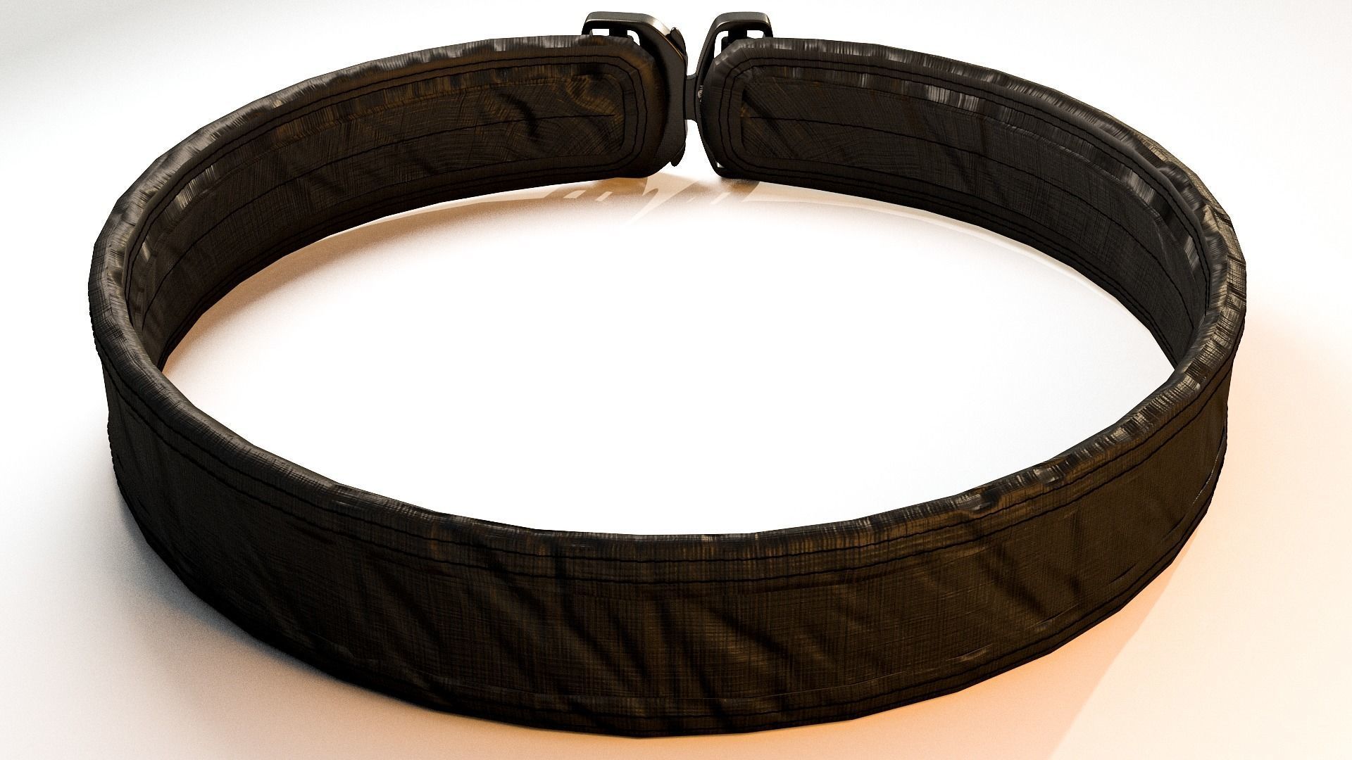  Tactical belt with metal quick release buckle 3D model_3