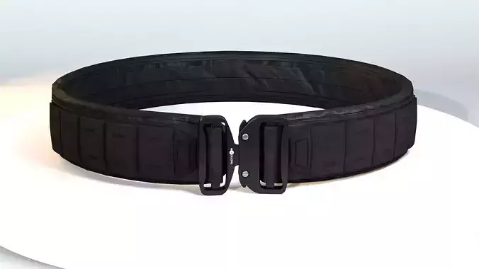  Tactical belt with metal quick release buckle