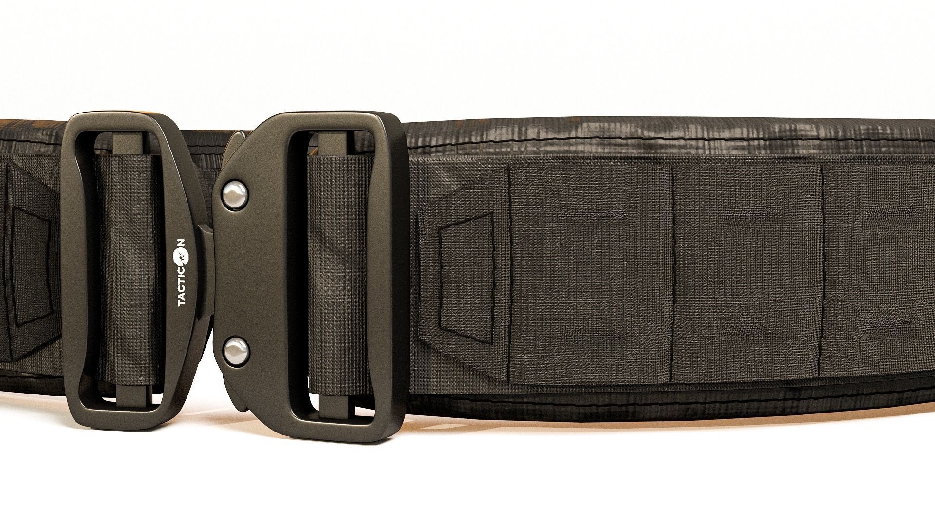  Tactical belt with metal quick release buckle 3D model_8