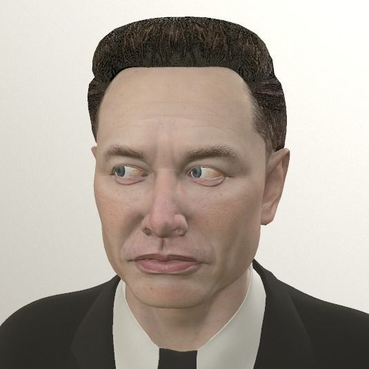 Free Elon Musk Model free 3D model | CGTrader