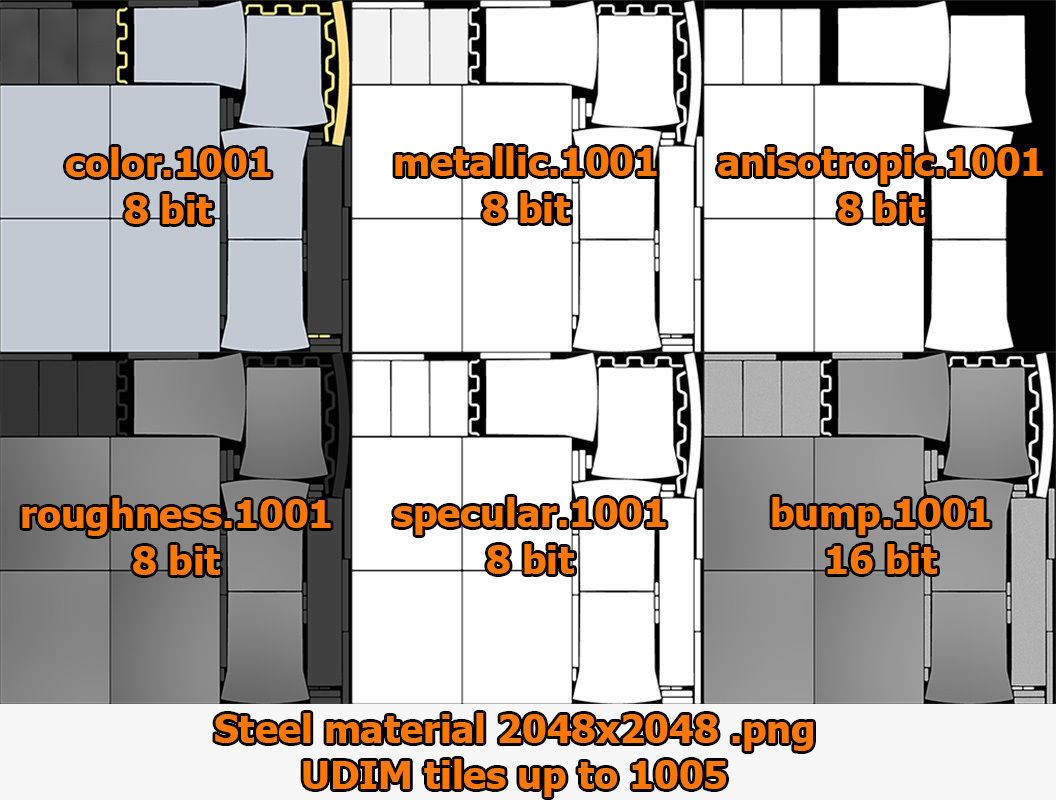 Piston and Connecting Rod 3D model_48