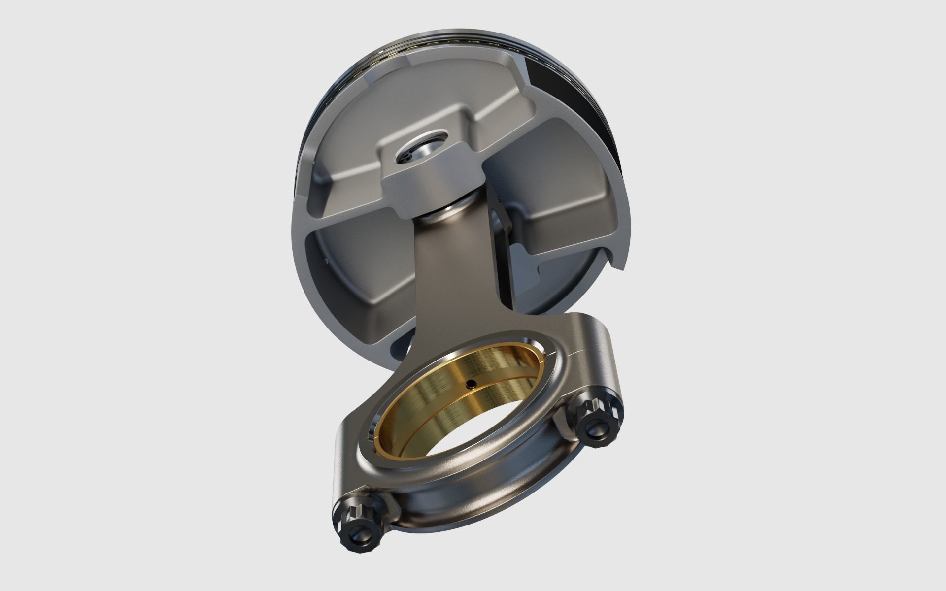 Piston and Connecting Rod 3D model_18