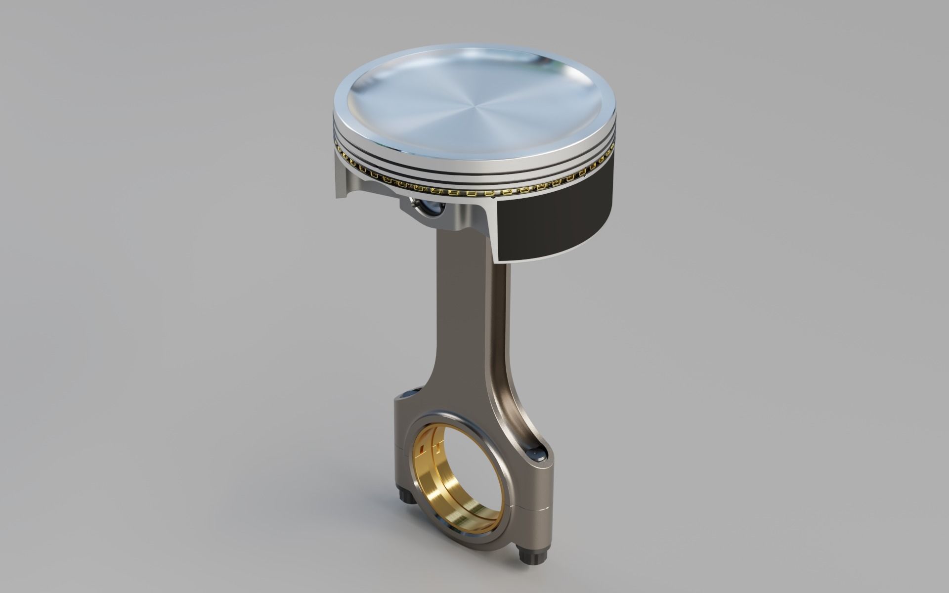 Piston and Connecting Rod 3D model_17
