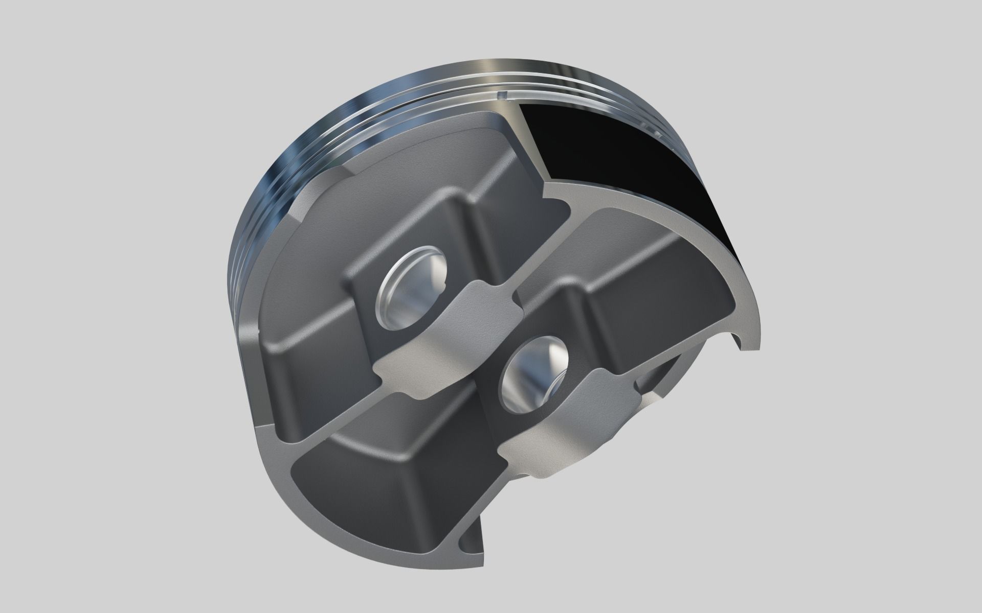 Piston and Connecting Rod 3D model_34