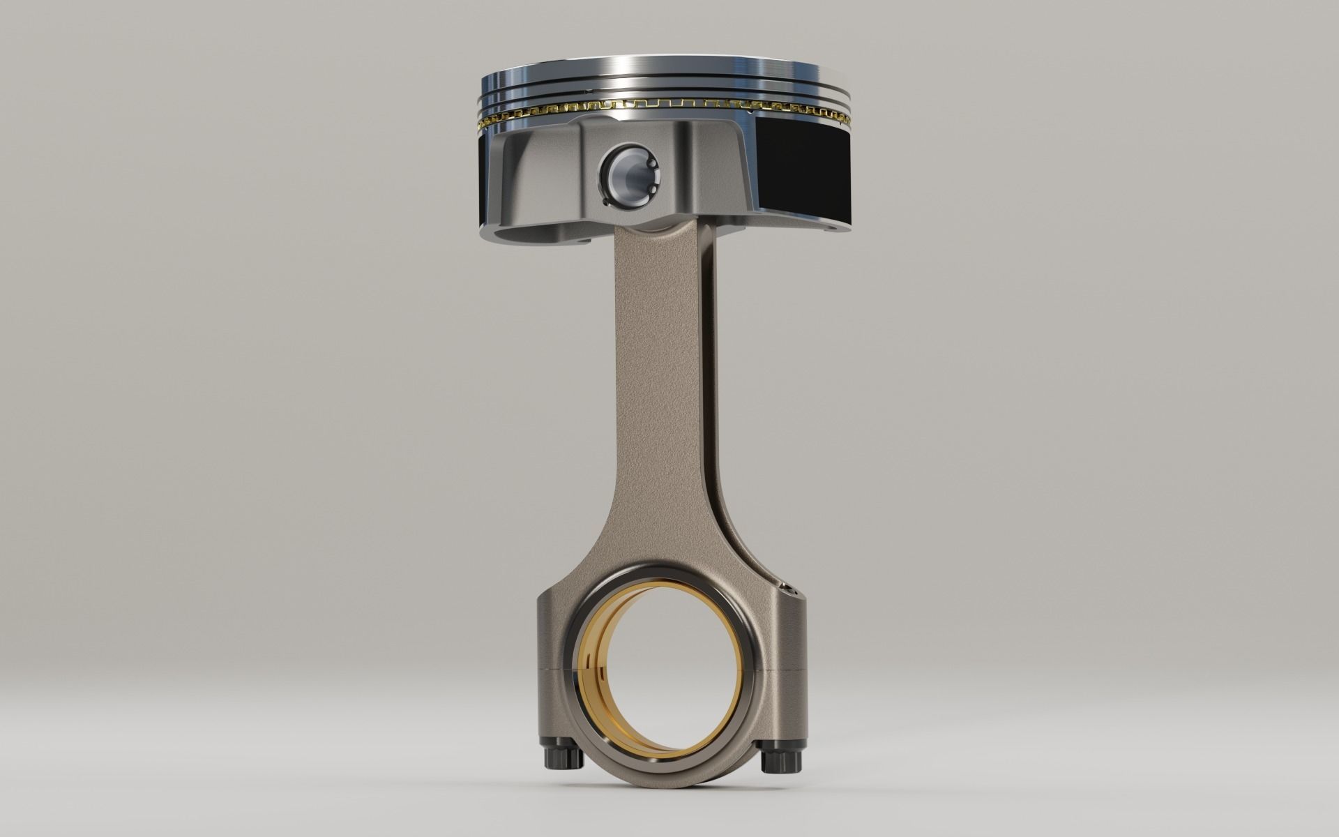 Piston and Connecting Rod 3D model_7