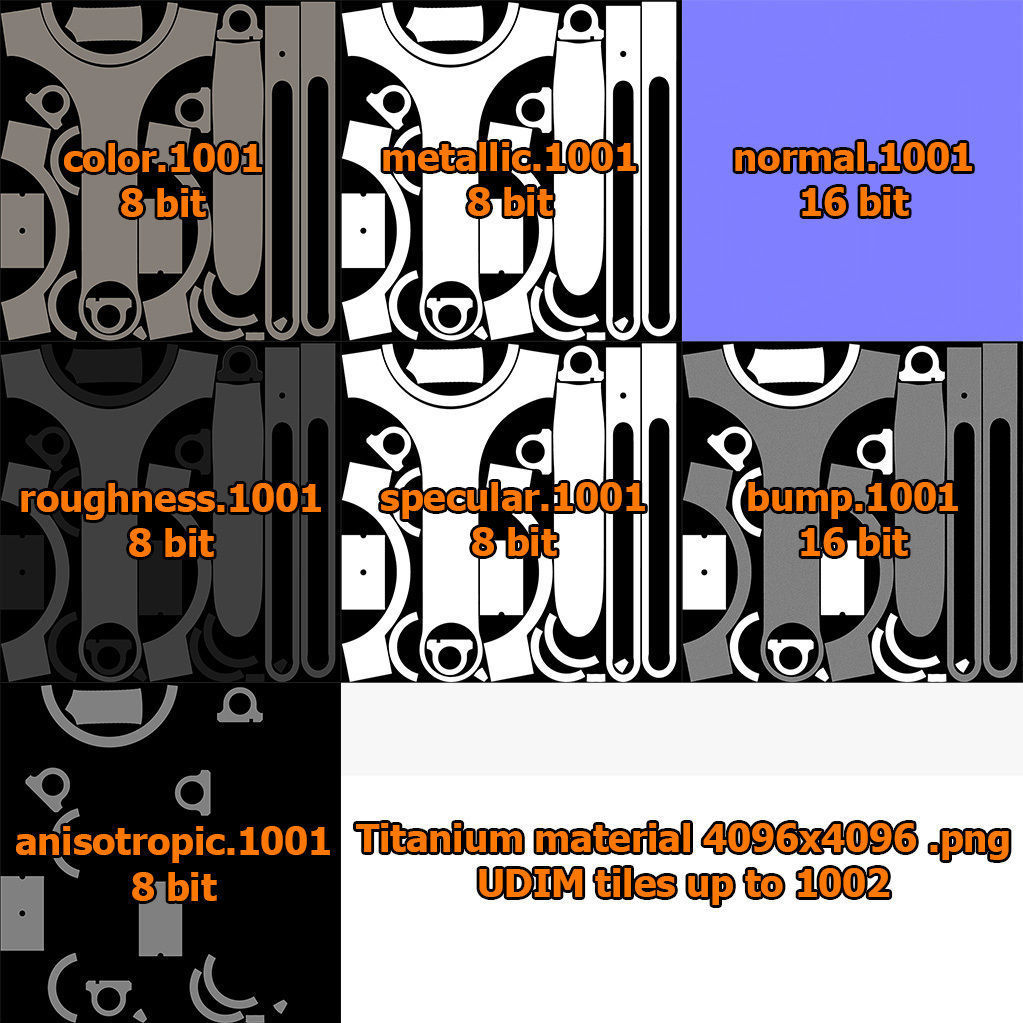 Piston and Connecting Rod 3D model_46