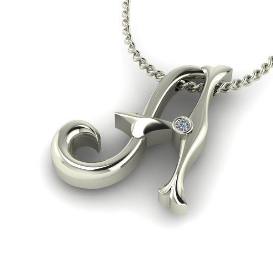 Alphabet Latin A 3D print model_26