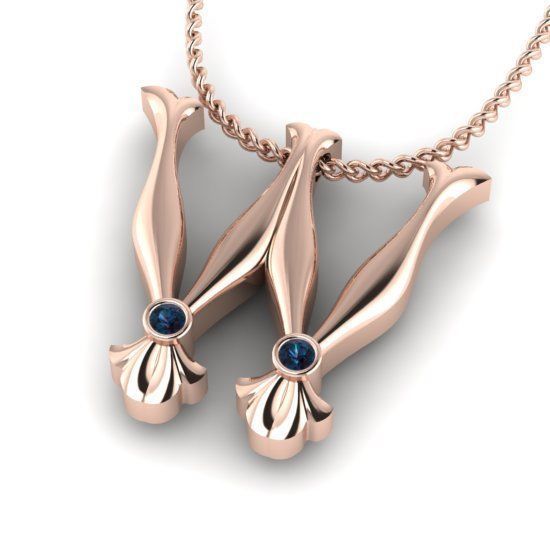 Alphabet Latin W 3D print model_22