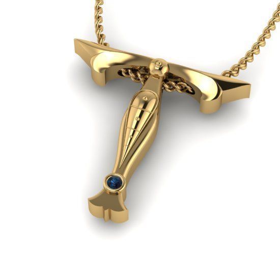 Alphabet Latin T 3D print model_28