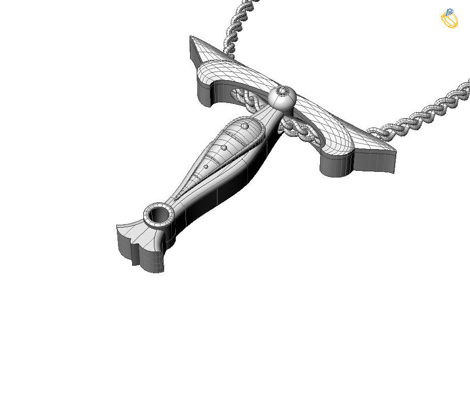 Alphabet Latin T 3D print model_2