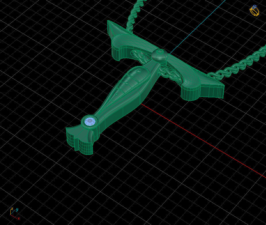 Alphabet Latin T 3D print model_1