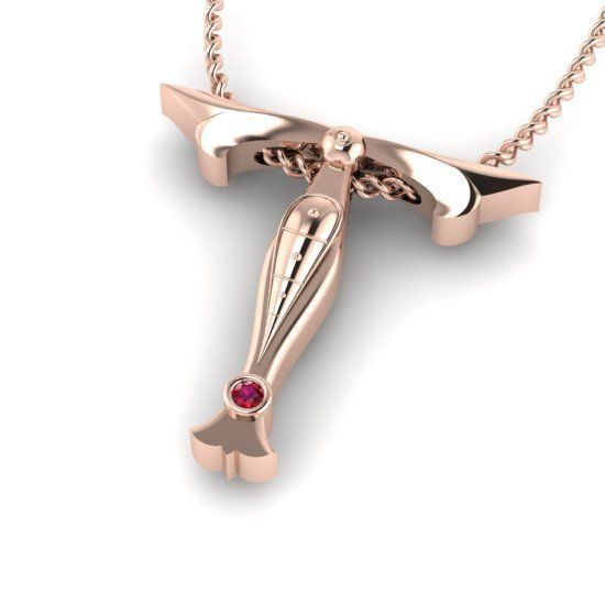 Alphabet Latin T 3D print model_24