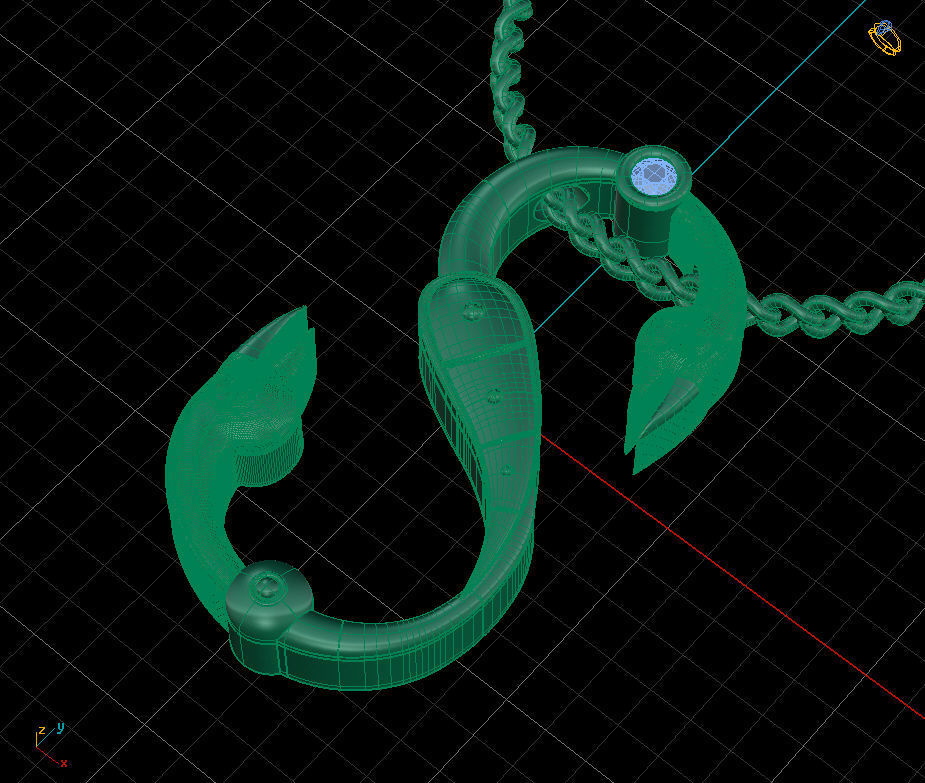 Alphabet Latin S 3D print model_1