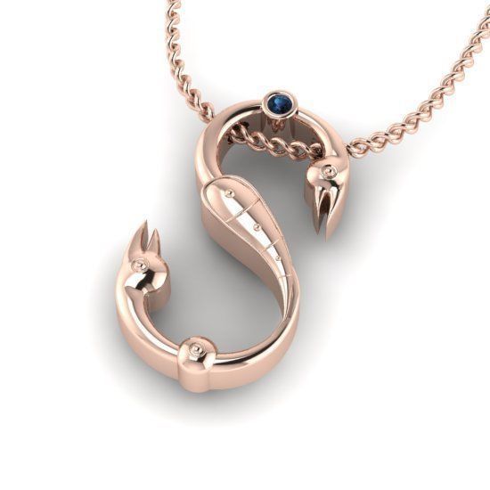 Alphabet Latin S 3D print model_22