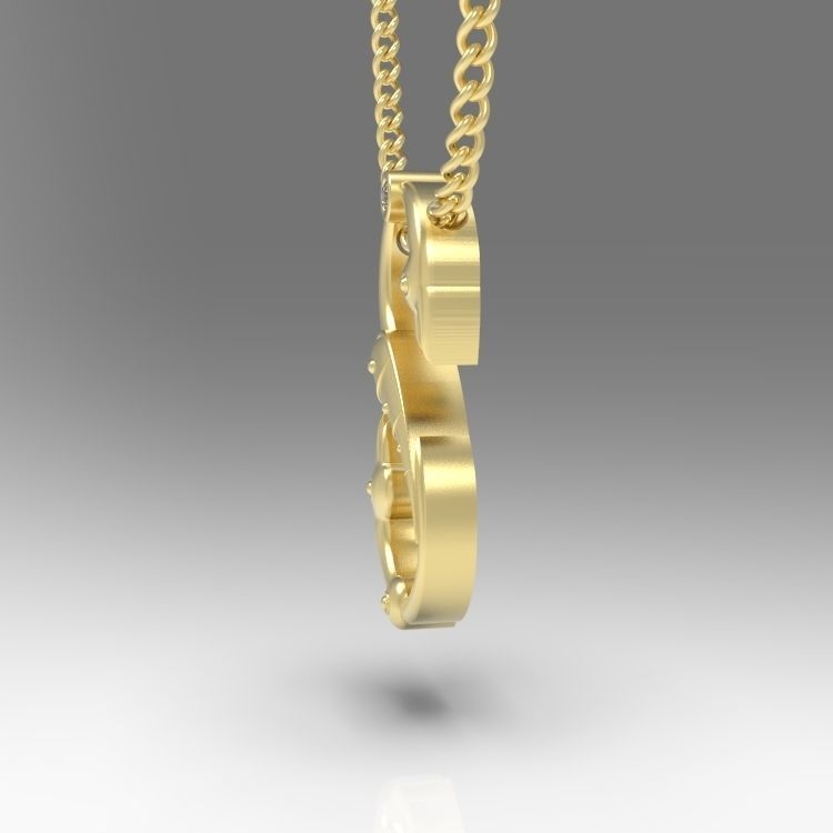 Alphabet Latin S 3D print model_7