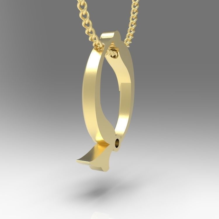 Alphabet Latin Q 3D print model_9