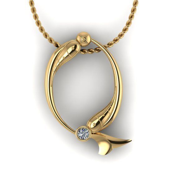 Alphabet Latin Q 3D print model_20