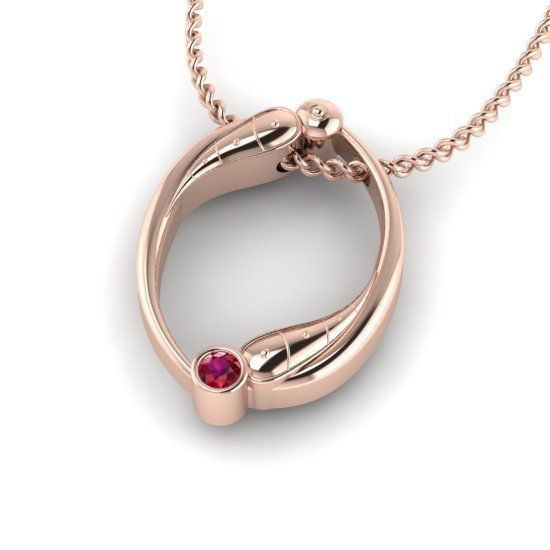 Alphabet Latin O 3D print model_24