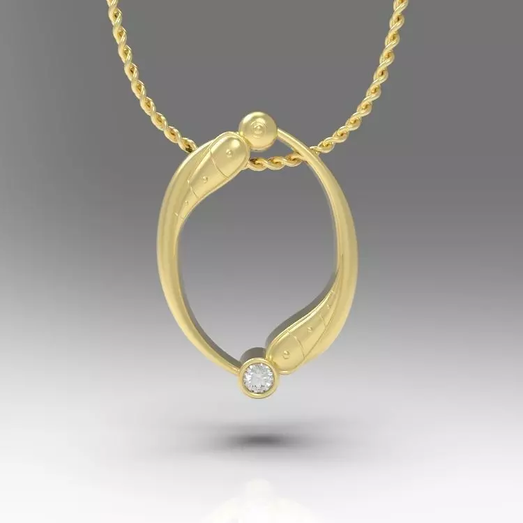 Alphabet Latin O 3D print model_0