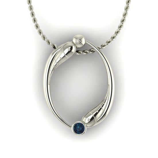 Alphabet Latin O 3D print model_16