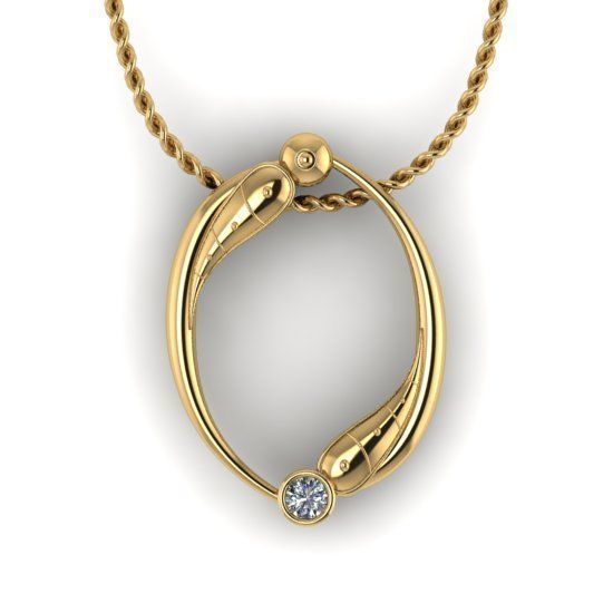 Alphabet Latin O 3D print model_20