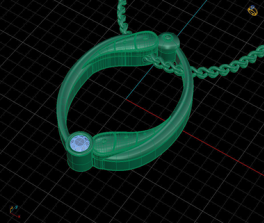 Alphabet Latin O 3D print model_1