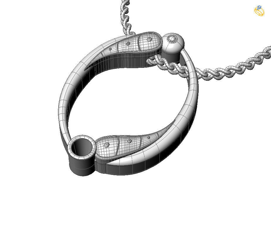 Alphabet Latin O 3D print model_2