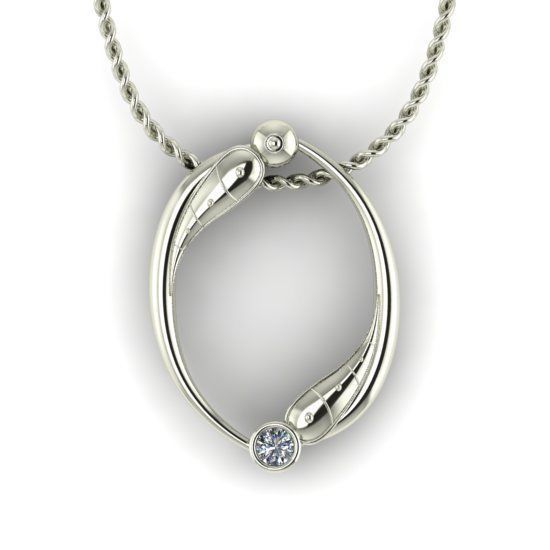 Alphabet Latin O 3D print model_17