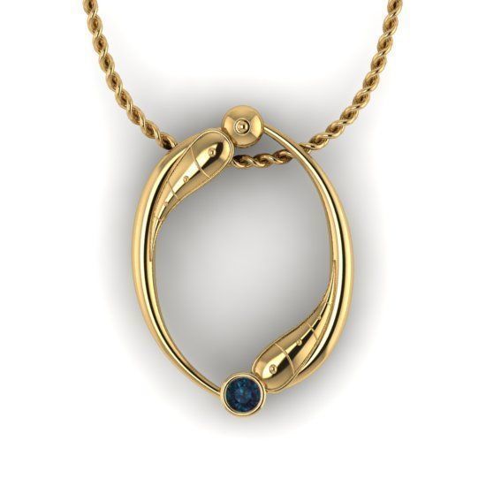 Alphabet Latin O 3D print model_19