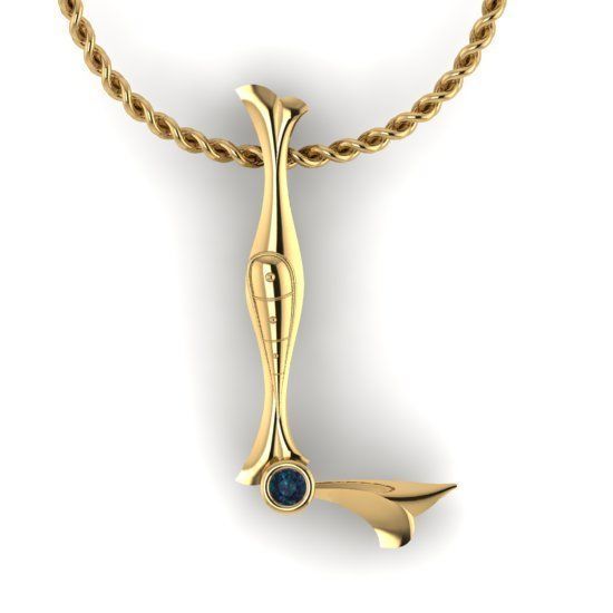 Alphabet Latin L 3D print model_19