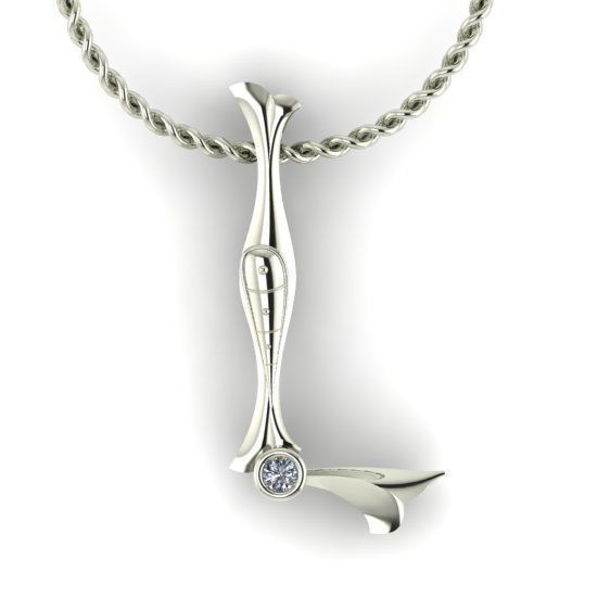 Alphabet Latin L 3D print model_17