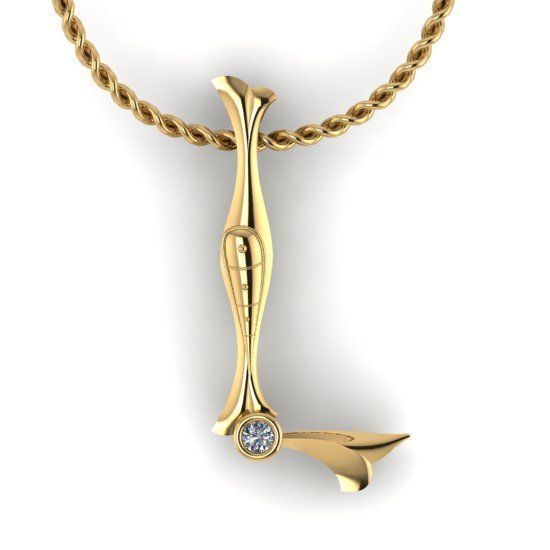 Alphabet Latin L 3D print model_20