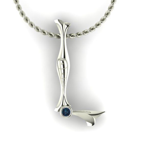 Alphabet Latin L 3D print model_16