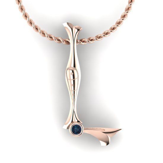 Alphabet Latin L 3D print model_13