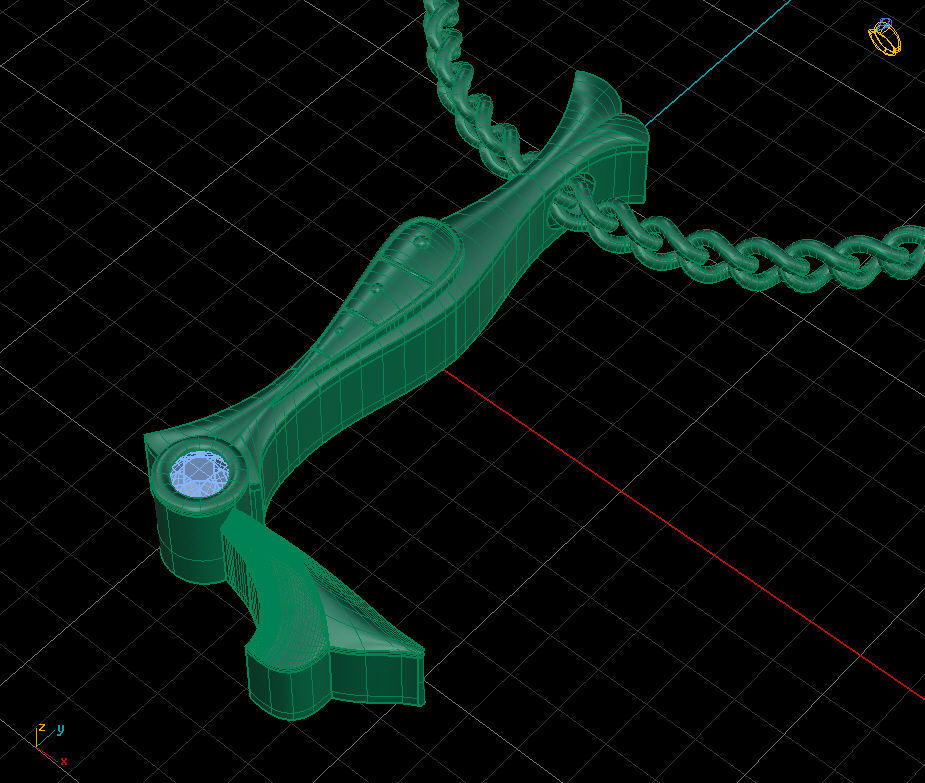 Alphabet Latin L 3D print model_1