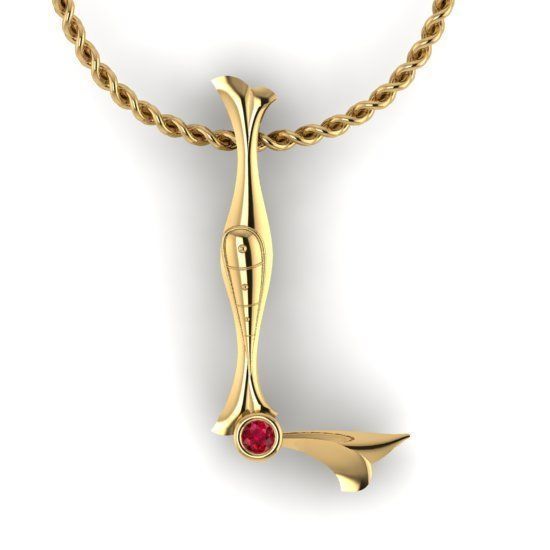 Alphabet Latin L 3D print model_21