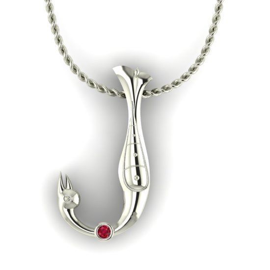 Alphabet Latin J 3D print model_18