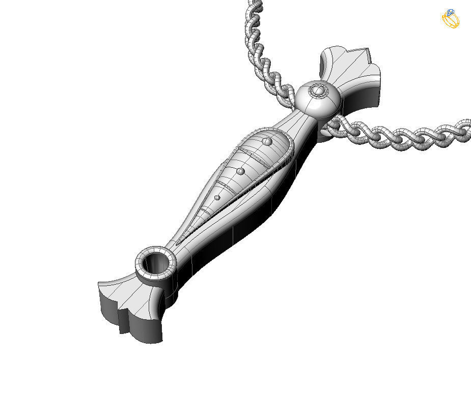 Alphabet Latin I 3D print model_2