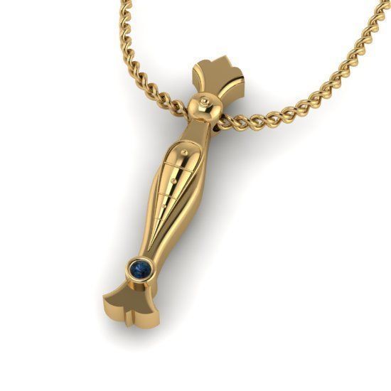 Alphabet Latin I 3D print model_28