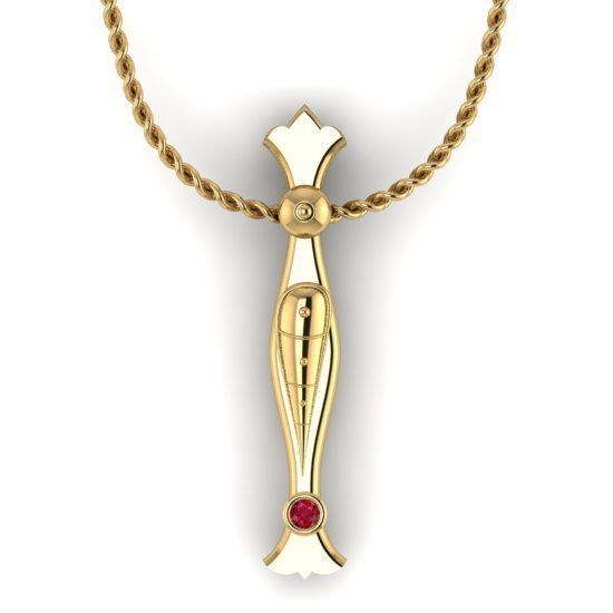 Alphabet Latin I 3D print model_21