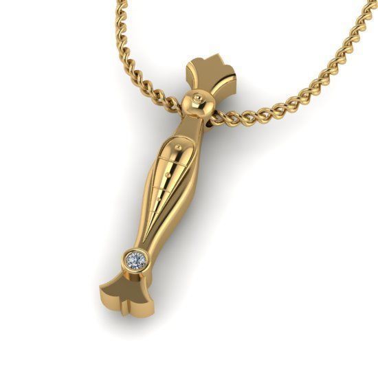 Alphabet Latin I 3D print model_29