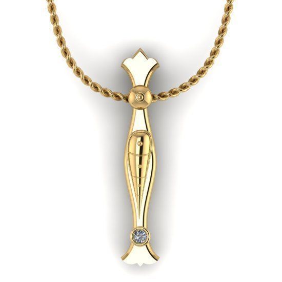 Alphabet Latin I 3D print model_20