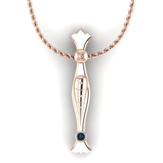 Alphabet Latin I 3D print model_13