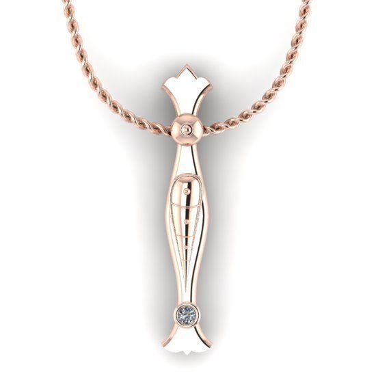 Alphabet Latin I 3D print model_14