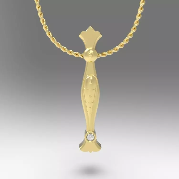 Alphabet Latin I 3D print model_0