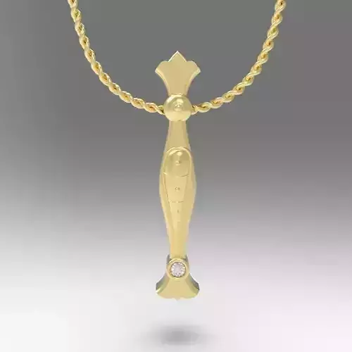 Alphabet Latin I 3D print model