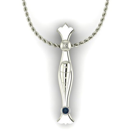 Alphabet Latin I 3D print model_16