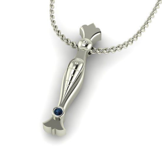 Alphabet Latin I 3D print model_25