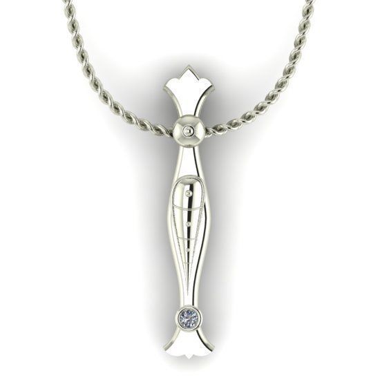 Alphabet Latin I 3D print model_17